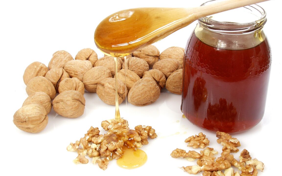 Walnuts plus honey enhance benefits